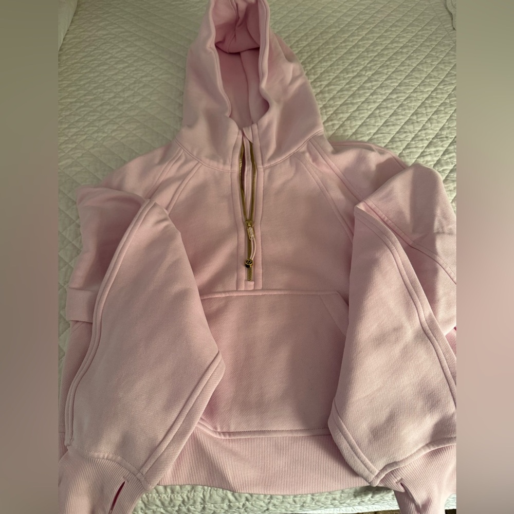 Lululemon Athletica Light Pink Zip-Up